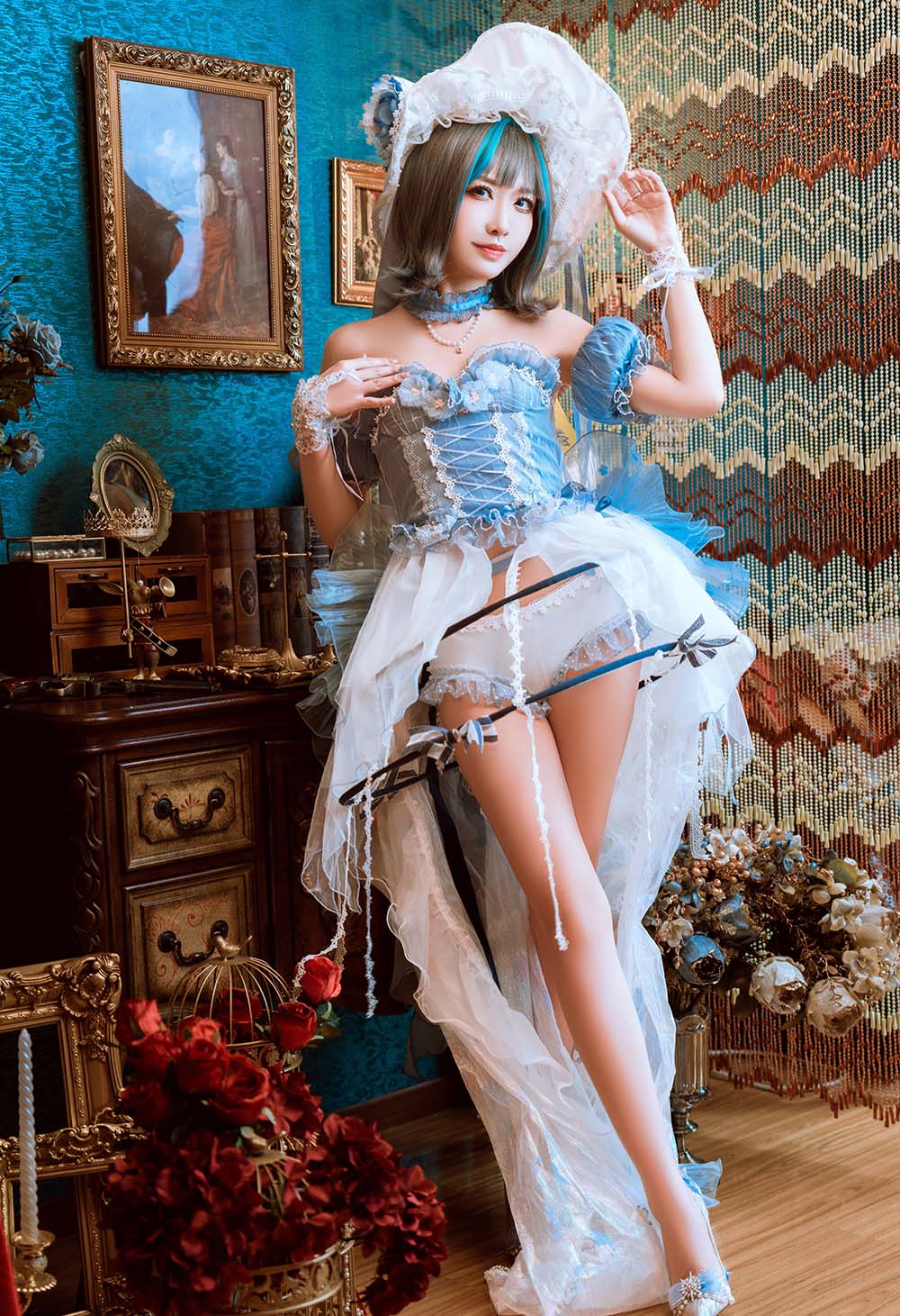 源纱希喵喵喵 – 柴郡猫猫 Cosplay-第2张