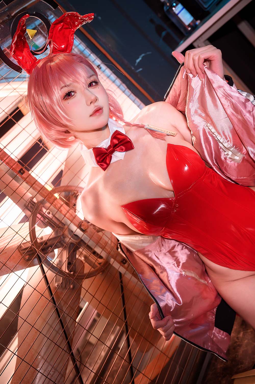 阿包也是兔娘 – 兔女郎 美甘尼禄 Cosplay-第1张