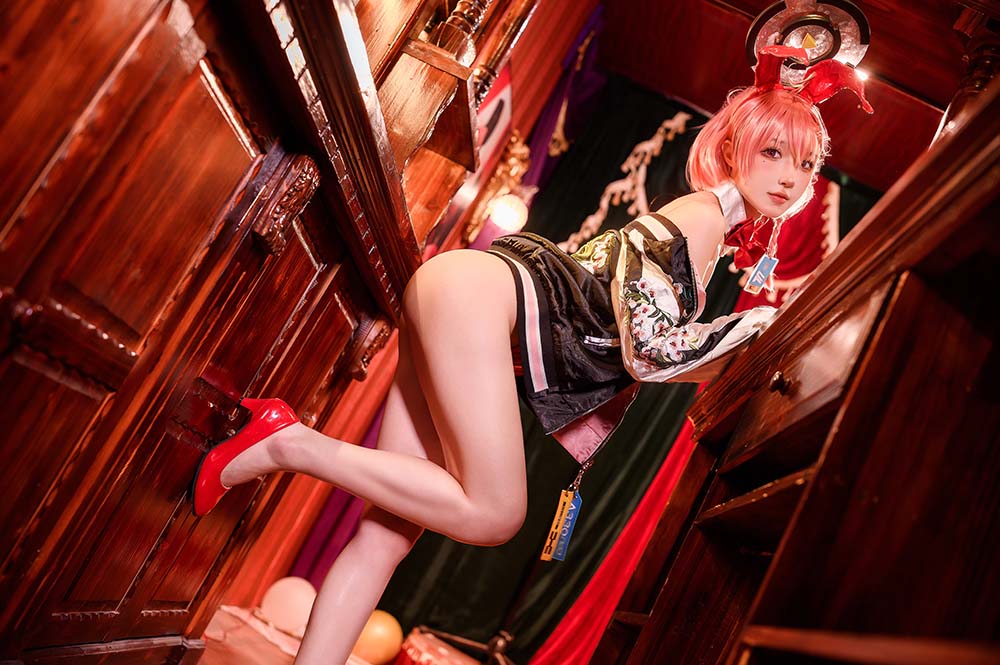 阿包也是兔娘 – 兔女郎 美甘尼禄 Cosplay-第2张