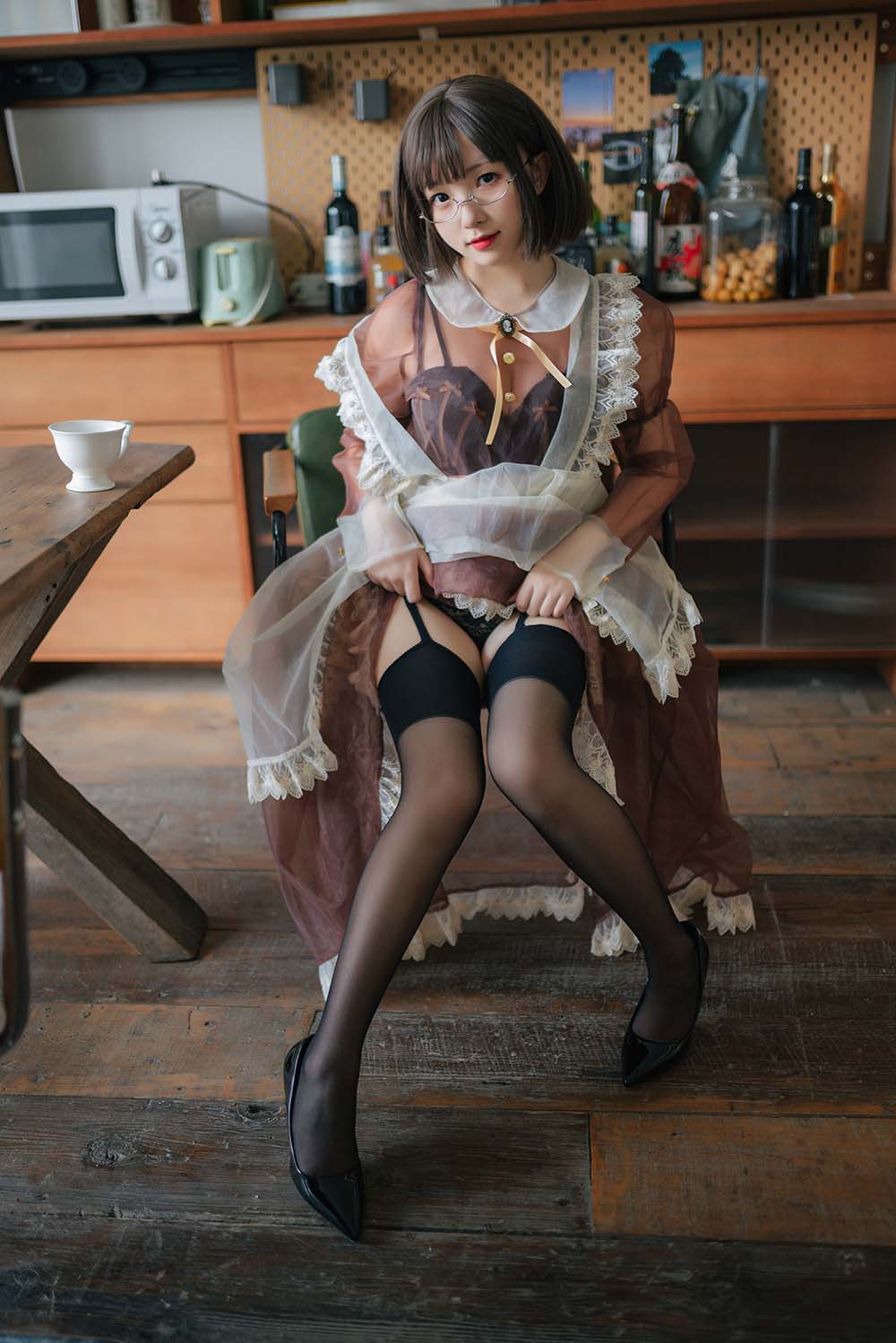 花铃 – 透明女仆 Cosplay-第2张