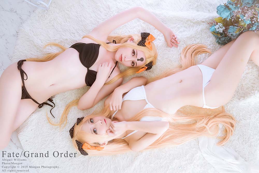 沖田凜花Rinka &Miyana咪呀 – アビゲイル･ウィリアムズ水着ver Cosplay-第2张
