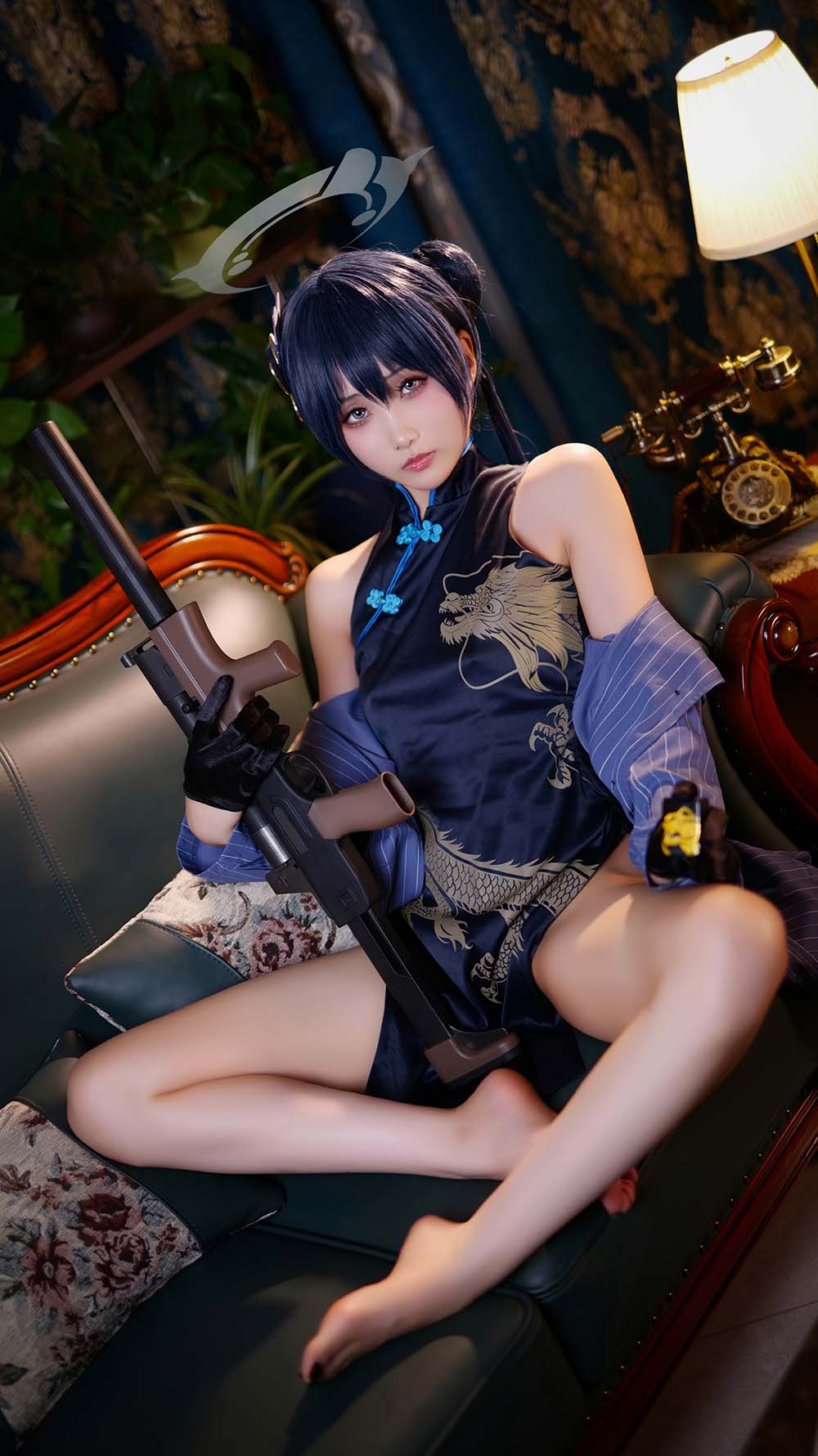 曉美媽 – 碧蓝档案 妃咲 Cosplay-第1张