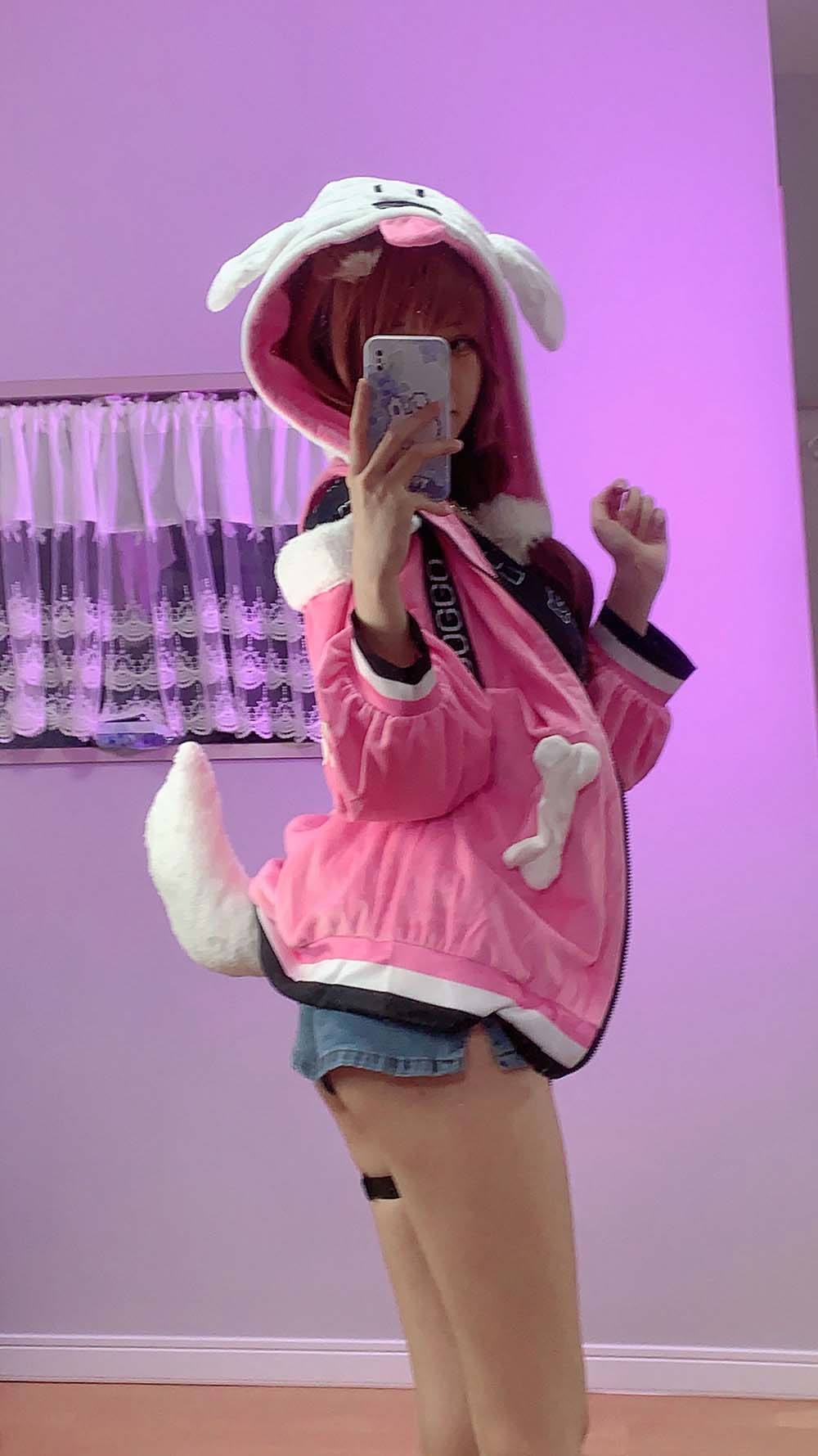 千阳(ちよ) – 戌神ころね Cosplay-第1张