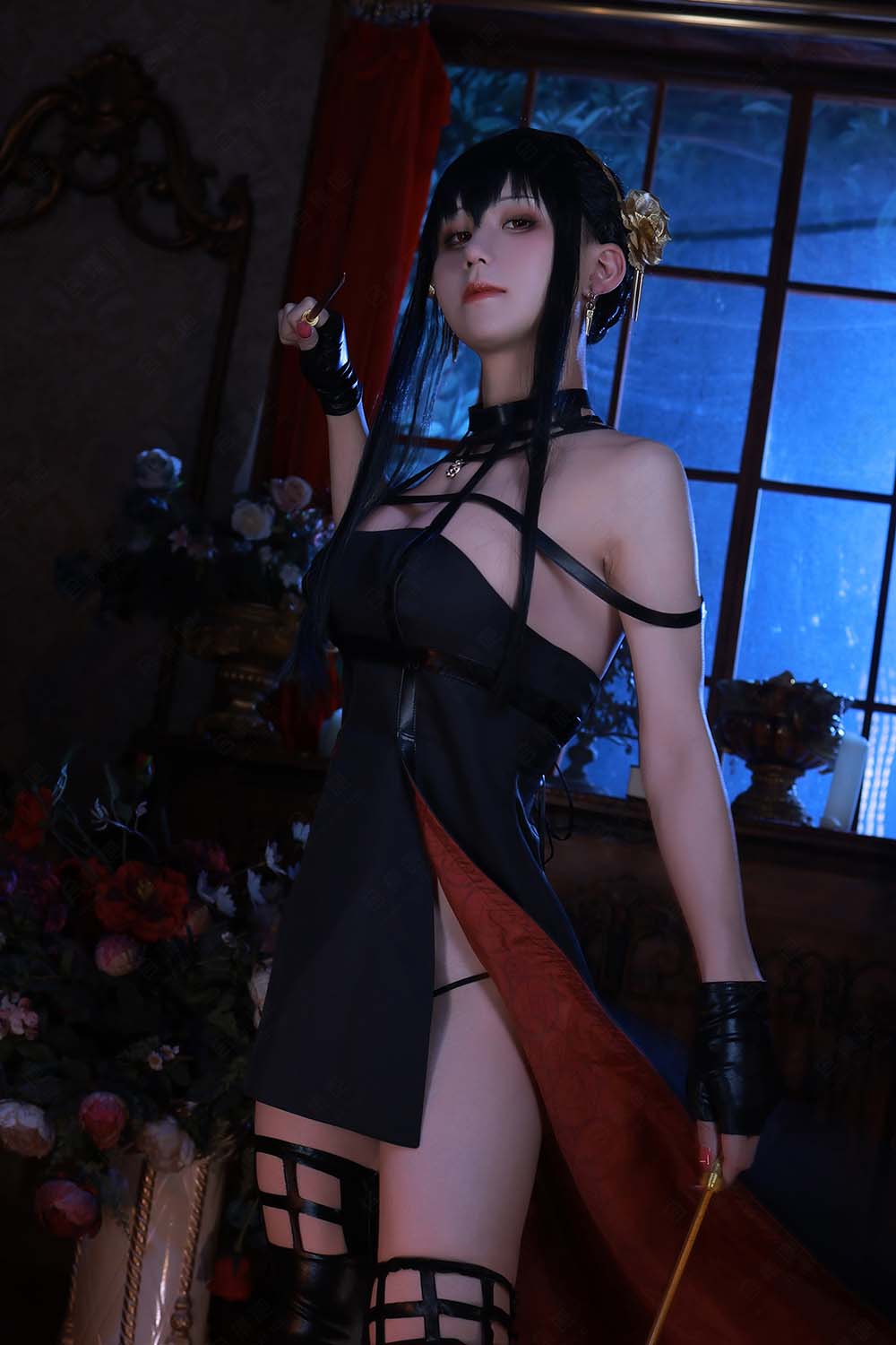 桜满三时 – 约尔礼服 Cosplay-第2张