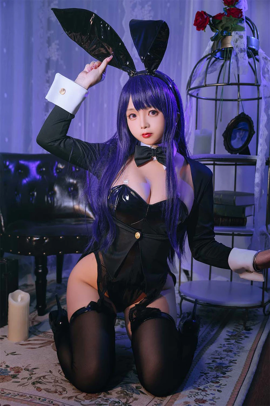 日奈娇 – 喜多川海梦 兔女郎 Cosplay-第2张