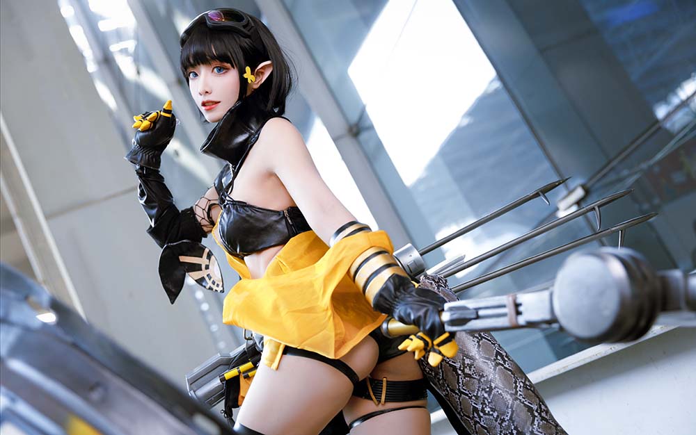 流一_喵喵喵喵喵喵 – 明日方舟 森蚺 Cosplay-第2张