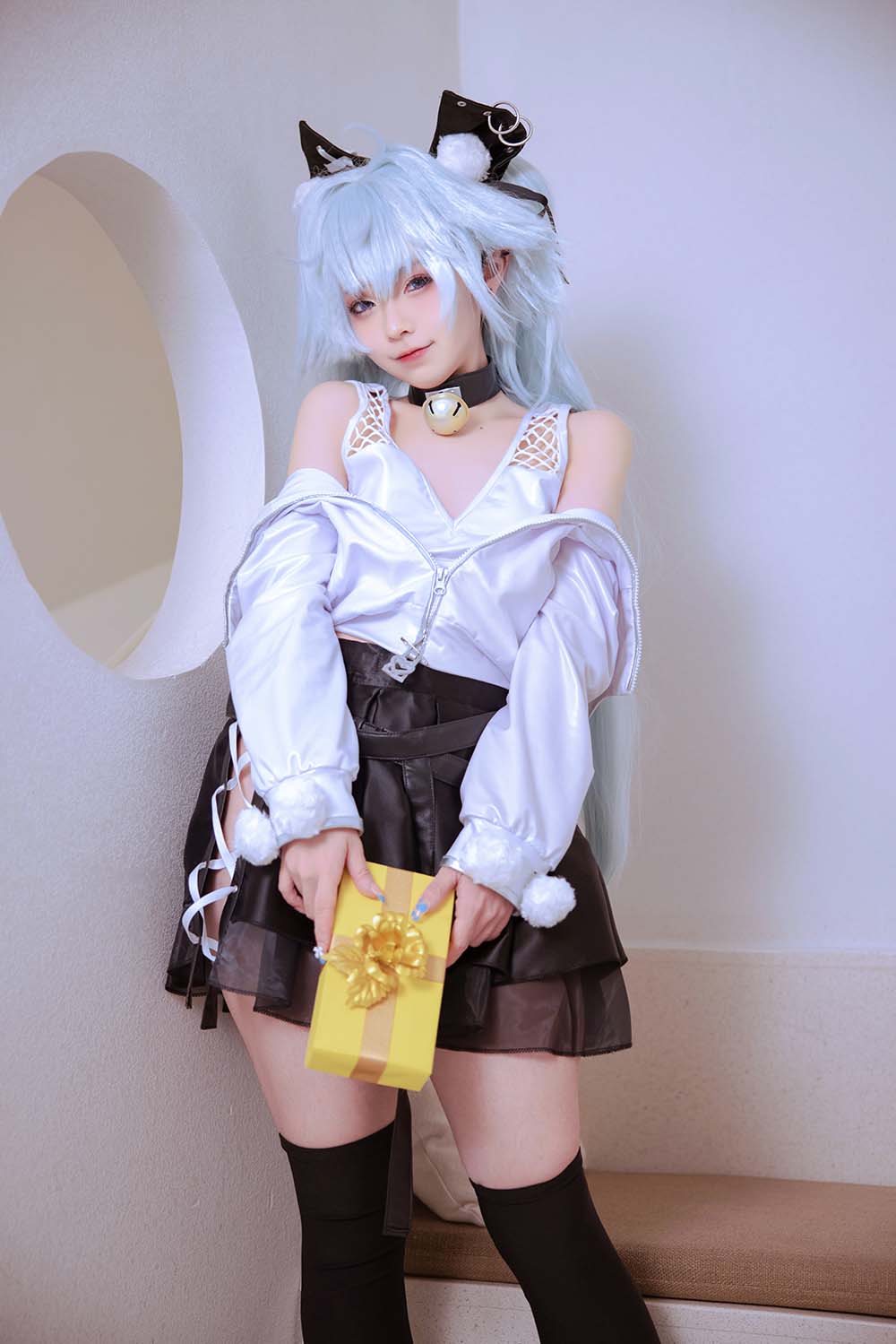 G44不会受伤 – 芙洛伦 白情 Cosplay-第2张