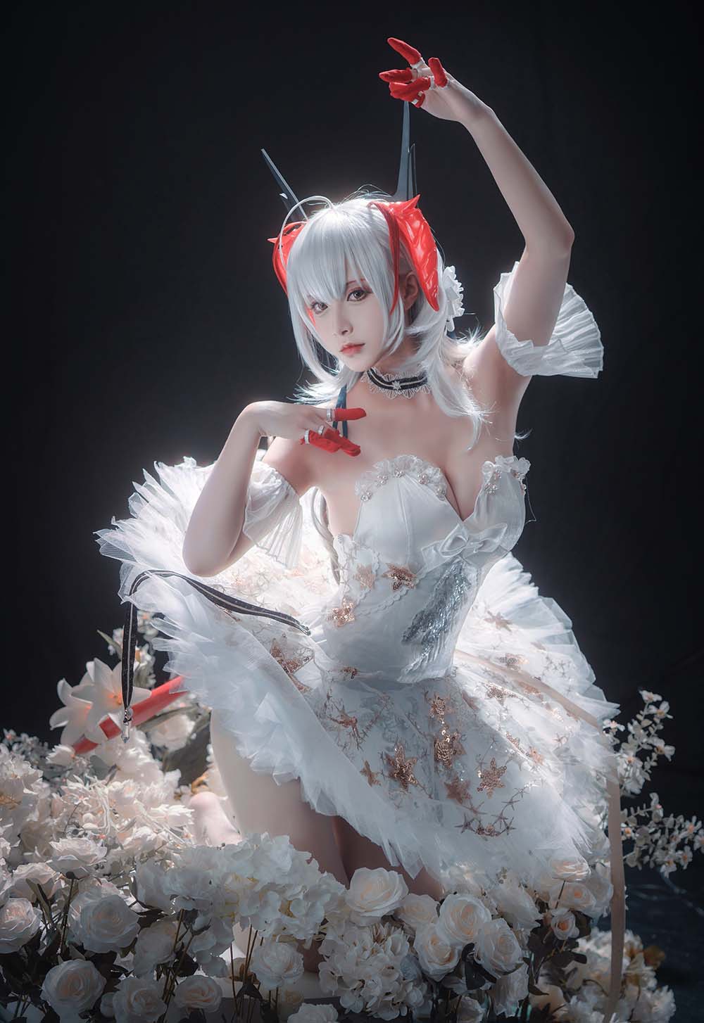 铁板烧鬼舞w – 明日方舟 芭蕾 Cosplay-第2张