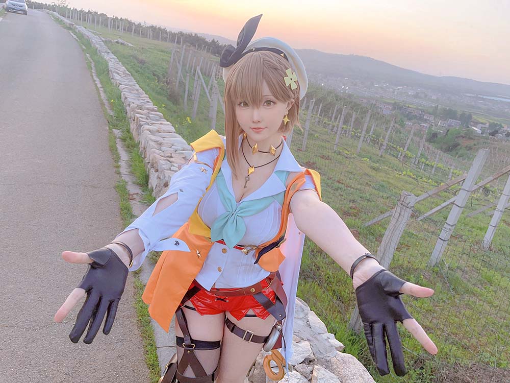 星之迟迟 – 莱莎的炼金工坊 Cosplay-第2张