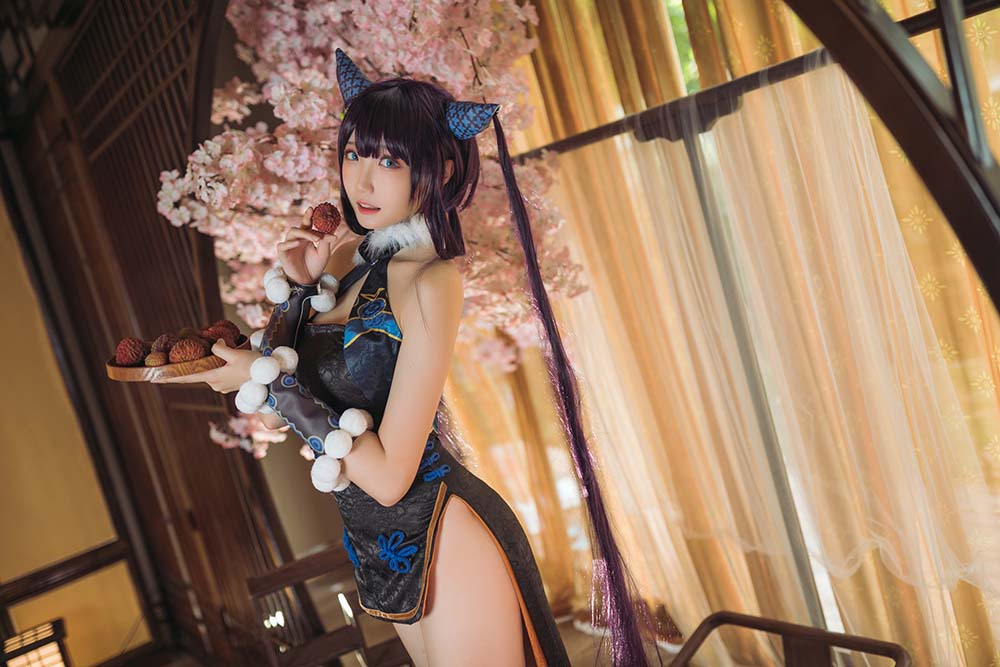 瓜希酱 – 杨贵妃 Cosplay-第2张
