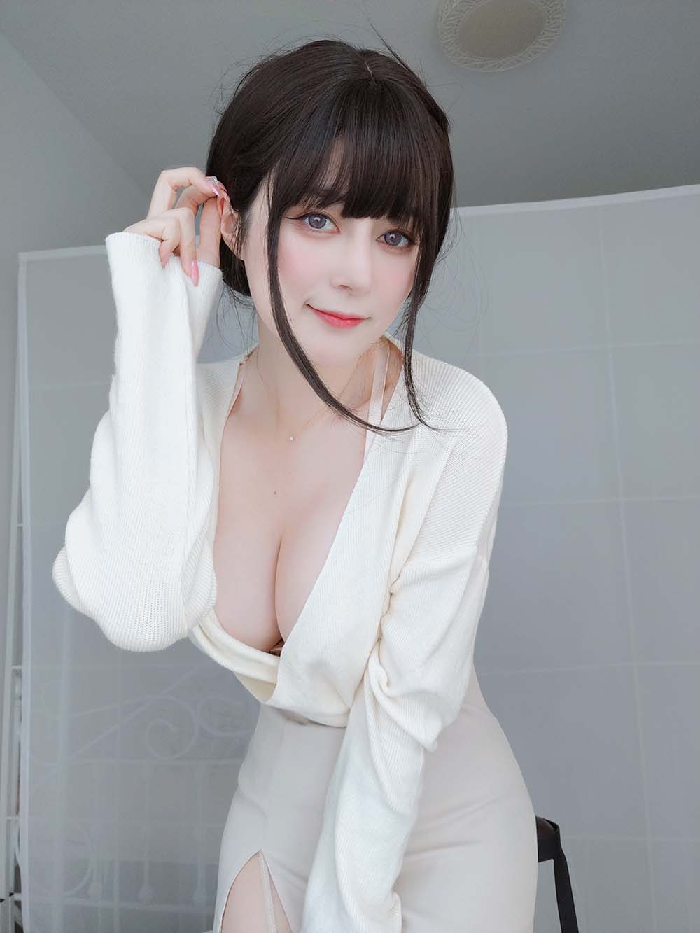 白银 – OL丝情 Cosplay-第2张