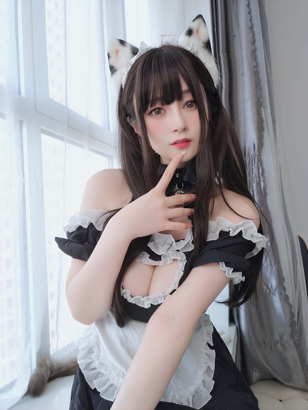白银 – 臀 特写 Cosplay-第2张