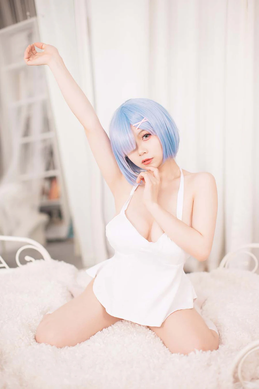 末夜787 – 舰长 蕾姆 Cosplay-第1张