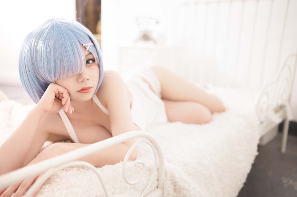 末夜787 – 舰长 蕾姆 Cosplay-第2张