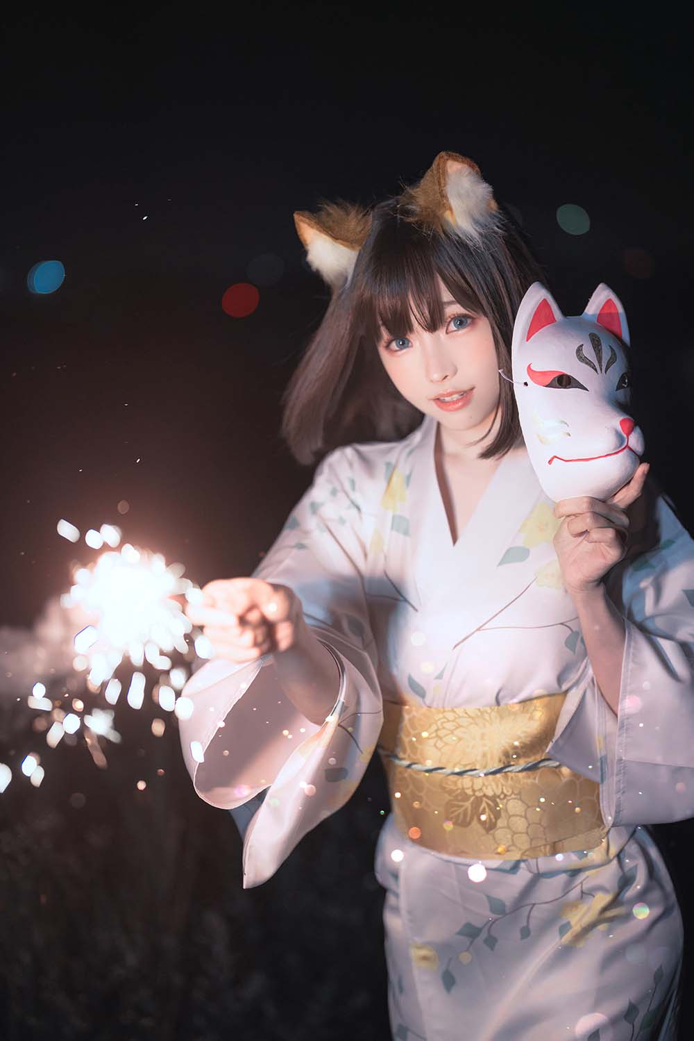 Ely_eee(ElyEE子) – Dongitsune Yukata 浴衣狐 Cosplay-第2张