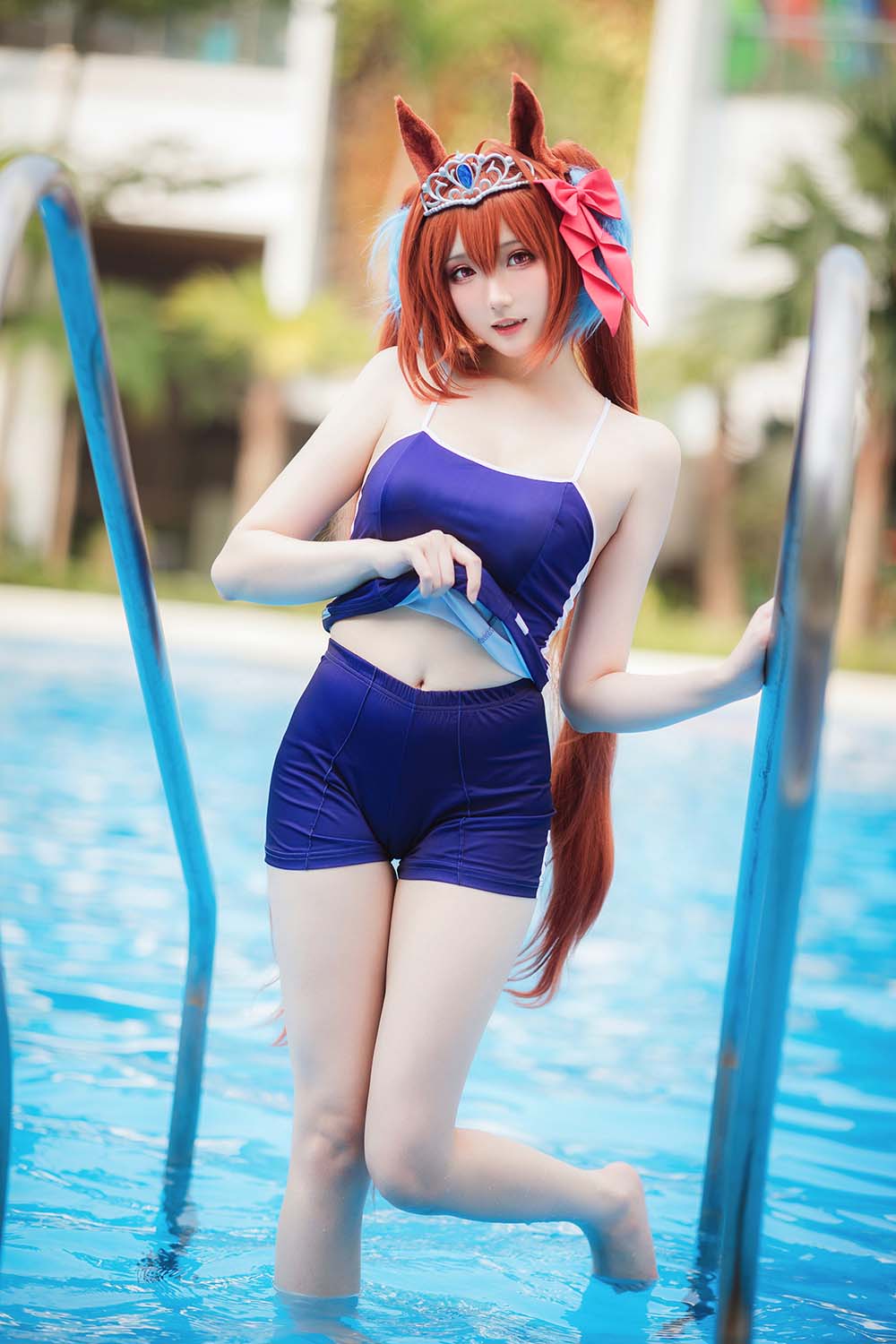 瓜希酱 – 赛马娘 大和赤骥 Cosplay-第1张
