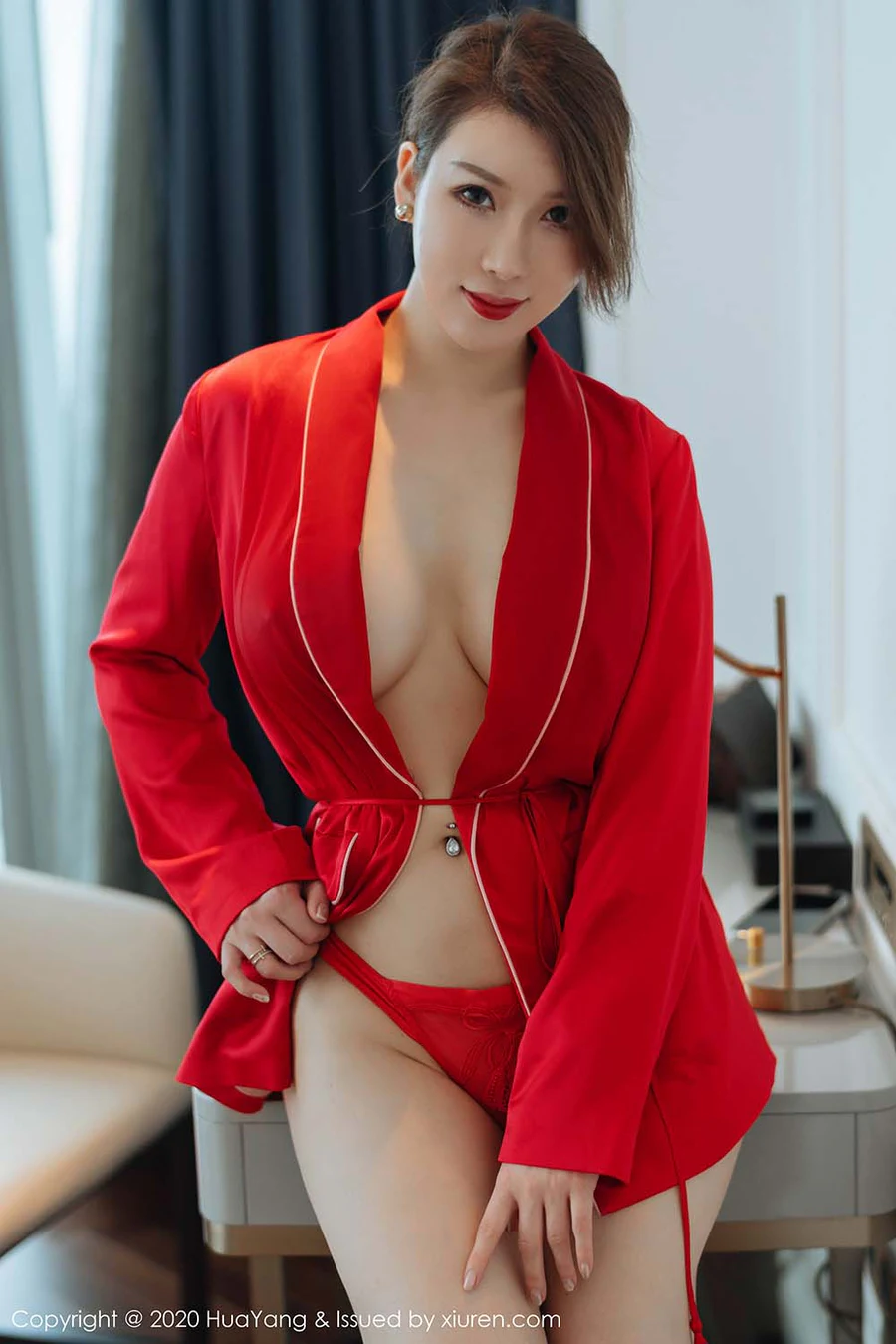 [HuaYang花漾show]HYG20200401VOL0232 2020.04.01 VOL.232 无以伦比丰胸肥臀 Egg-尤妮丝Egg HuaYang花漾show-第1张