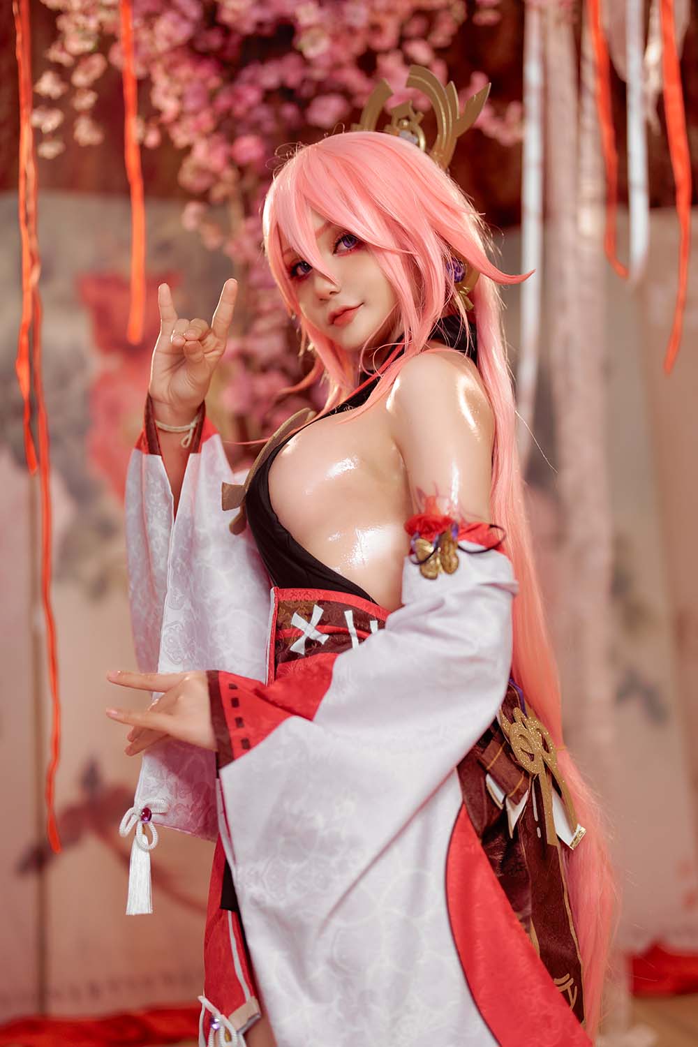 JOYCE – 八重神子 Cosplay-第1张
