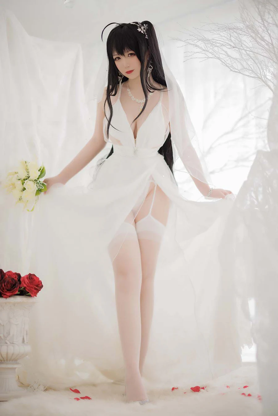 樱落酱w – 大凤花嫁 Cosplay-第2张