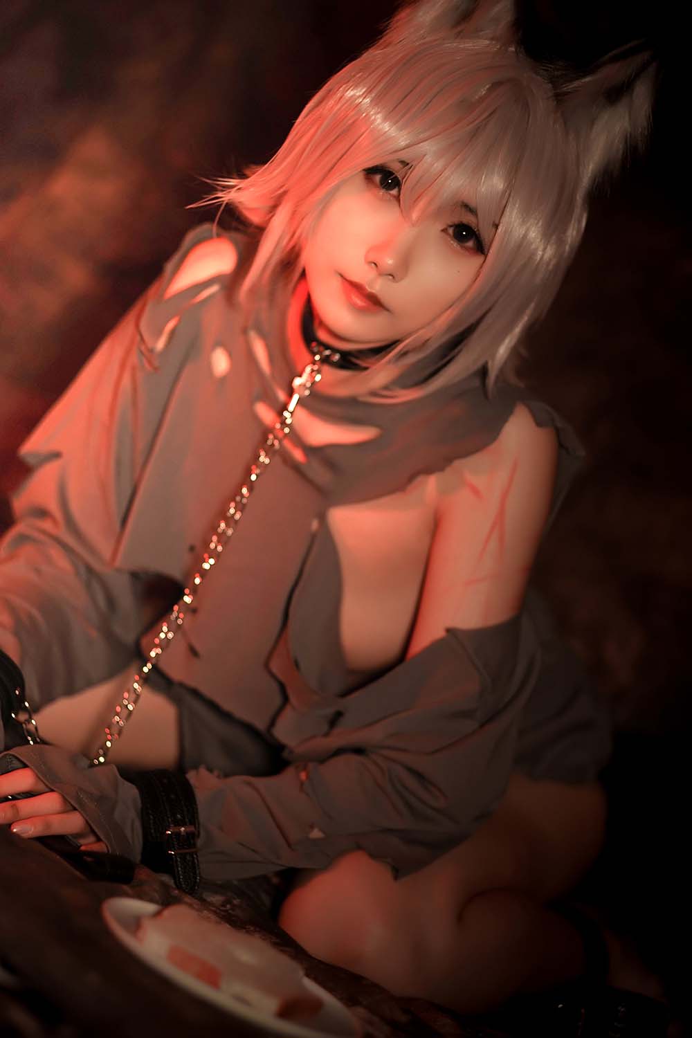 曉美媽 – 奴隷少女 Cosplay-第1张