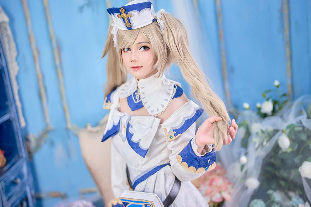 JOYCE – Barbara (Genshin Impact) Cosplay-第1张