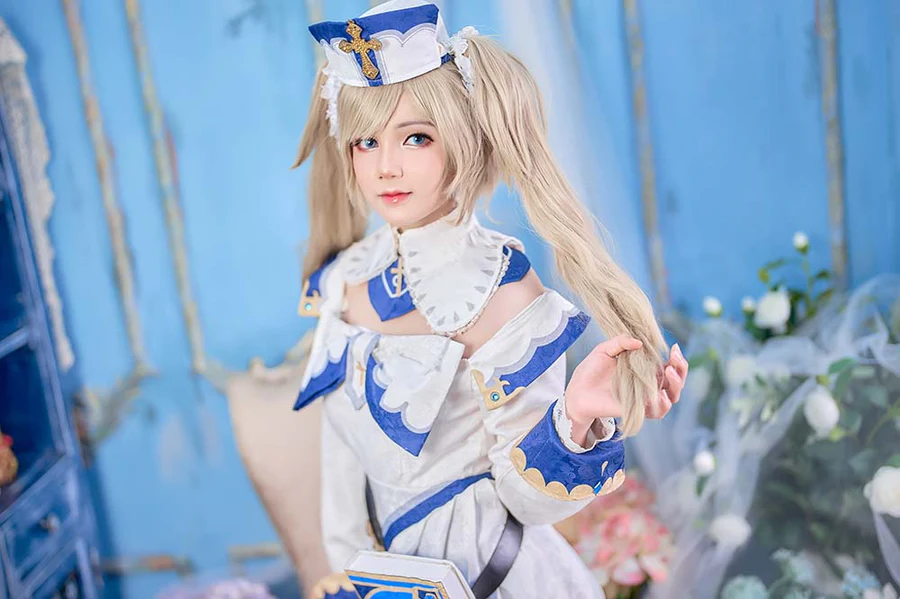 JOYCE – Barbara (Genshin Impact) Cosplay-第1张