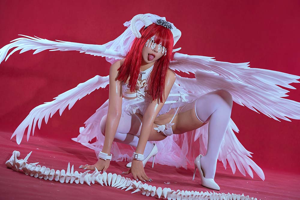 火锅味的奶桃桃 – 萝斯莉莉斯 六翼炽天使 Cosplay-第2张