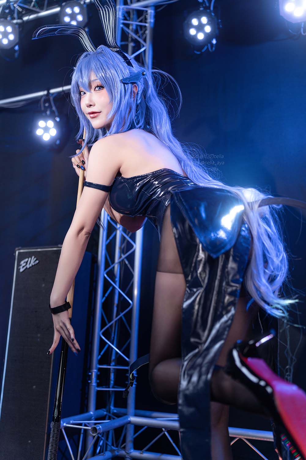 切切celia – 花园兔女郎 Cosplay-第1张