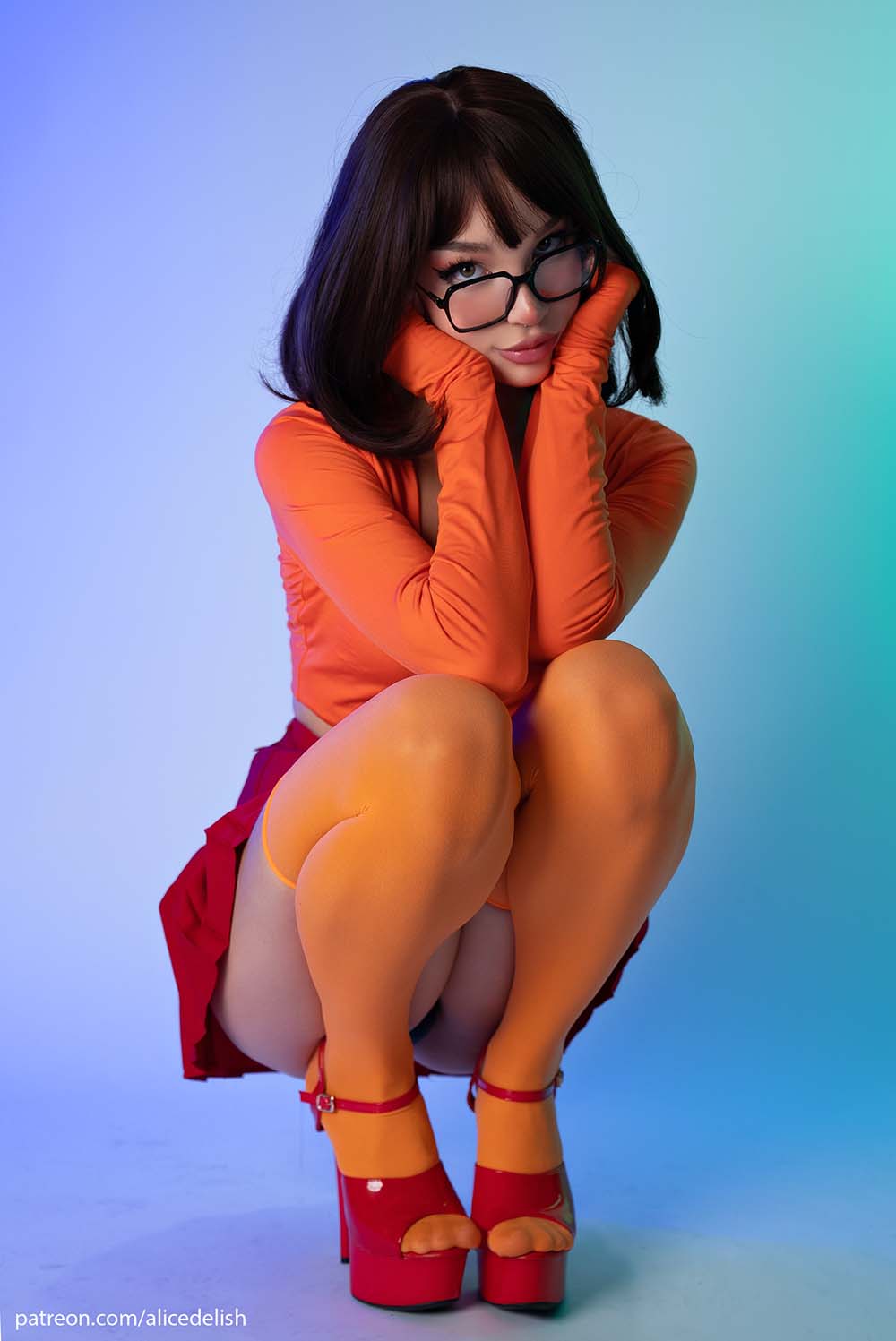 Alice Delish – Velma Dinkley Cosplay-第1张
