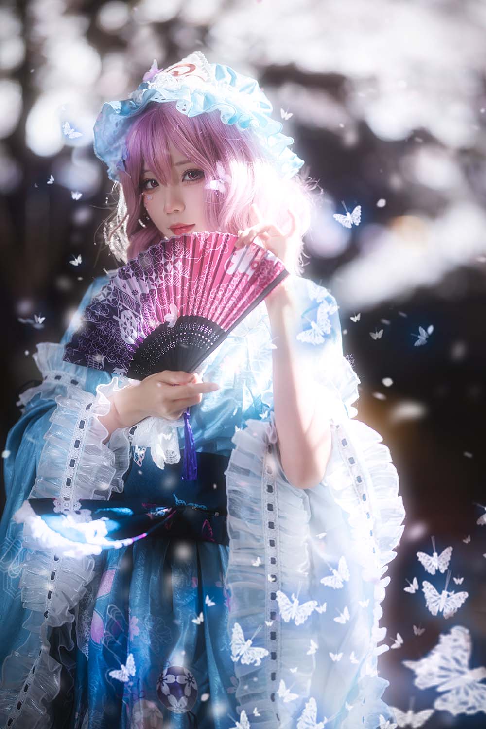 花柒Hana – 星雨幽幽子 Cosplay-第2张