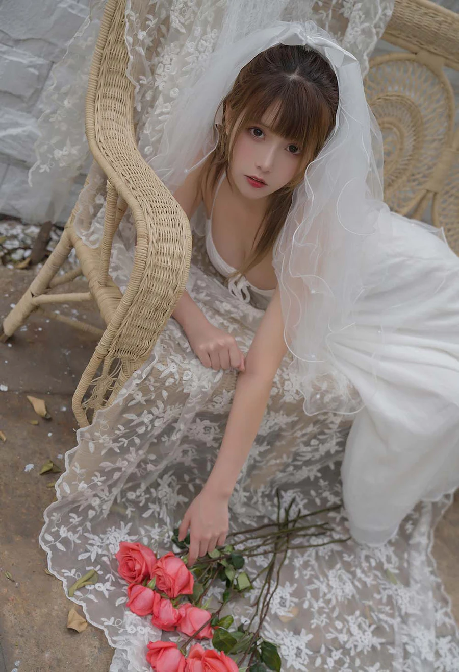 凛子酱 – 婚纱 Cosplay-第2张