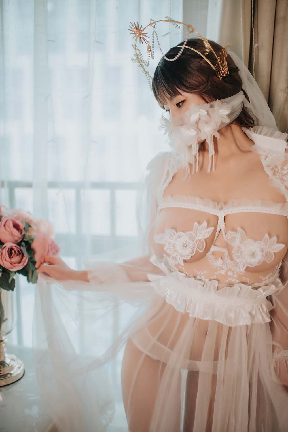星澜是澜澜叫澜妹呀 – 婚纱 Cosplay-第2张