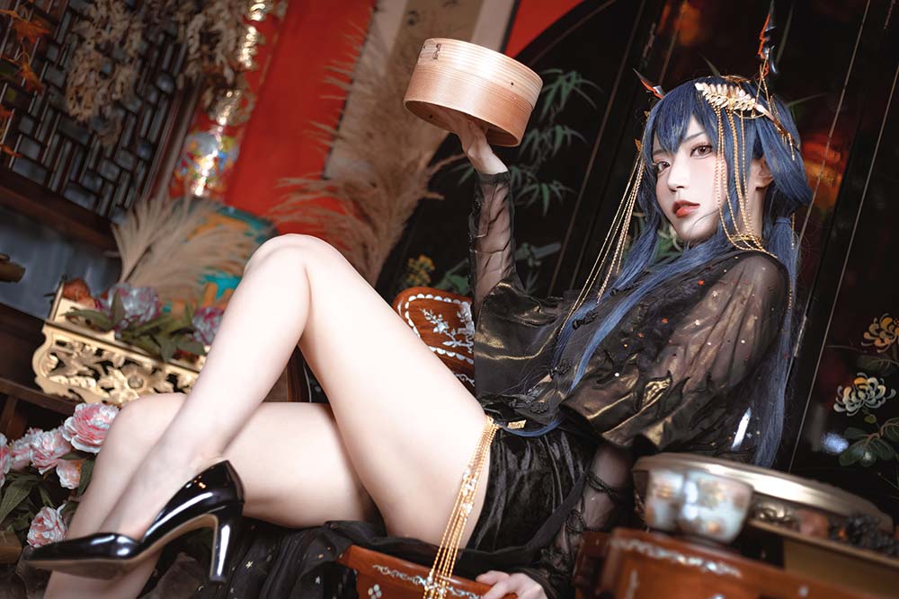 切切celia – 明日方舟 陈 音律联觉 Cosplay-第1张