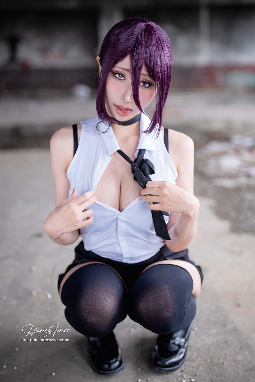 Hane Ame 雨波写真 – 電鋸人 蕾塞 Cosplay-第1张