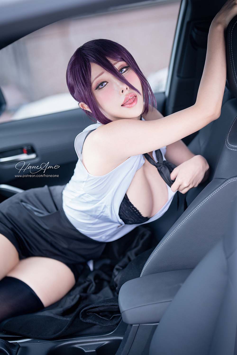 Hane Ame 雨波写真 – 電鋸人 蕾塞 Cosplay-第2张