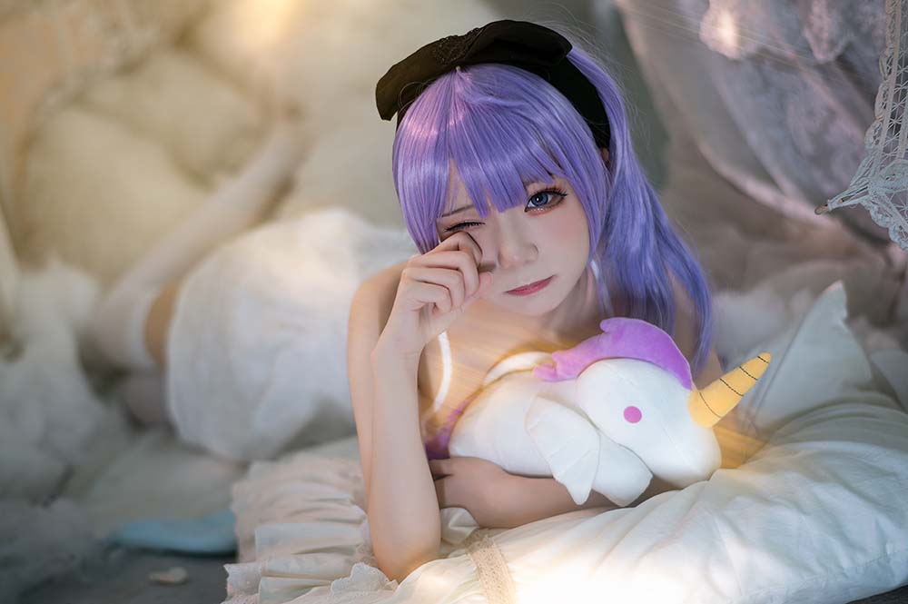 王胖胖u – 独角兽睡衣 Cosplay-第1张