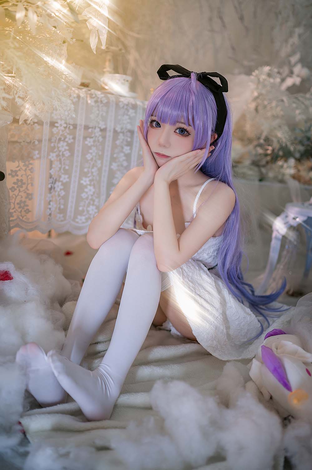 王胖胖u – 独角兽睡衣 Cosplay-第2张