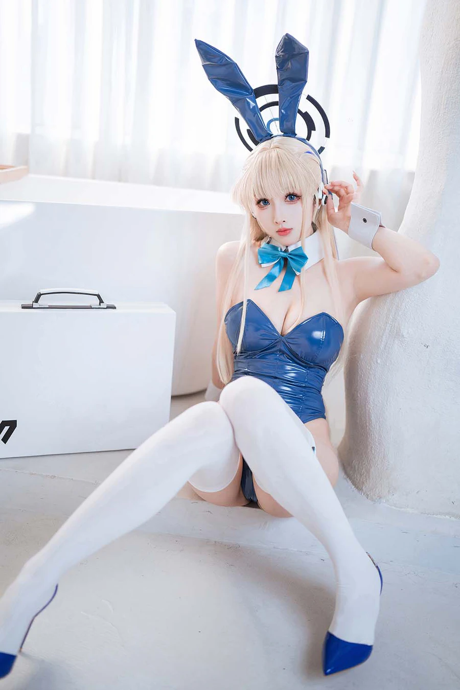 rioko凉凉子(肉扣热热子) – 碧蓝档案 TOKI兔兔 Cosplay-第2张
