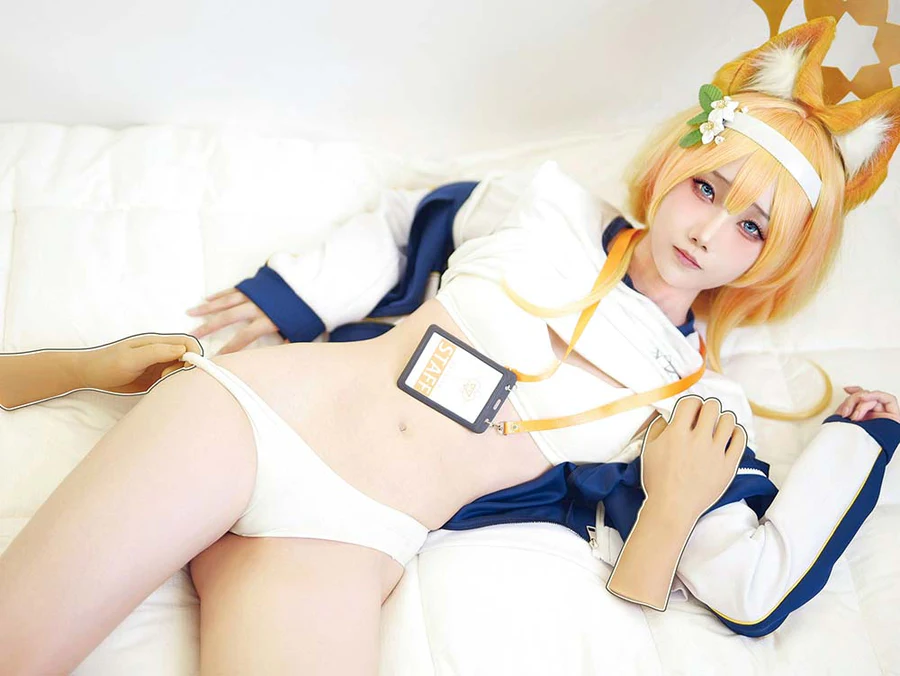 曉美媽 – 碧蓝档案-伊落マリー(体操服) Cosplay-第2张