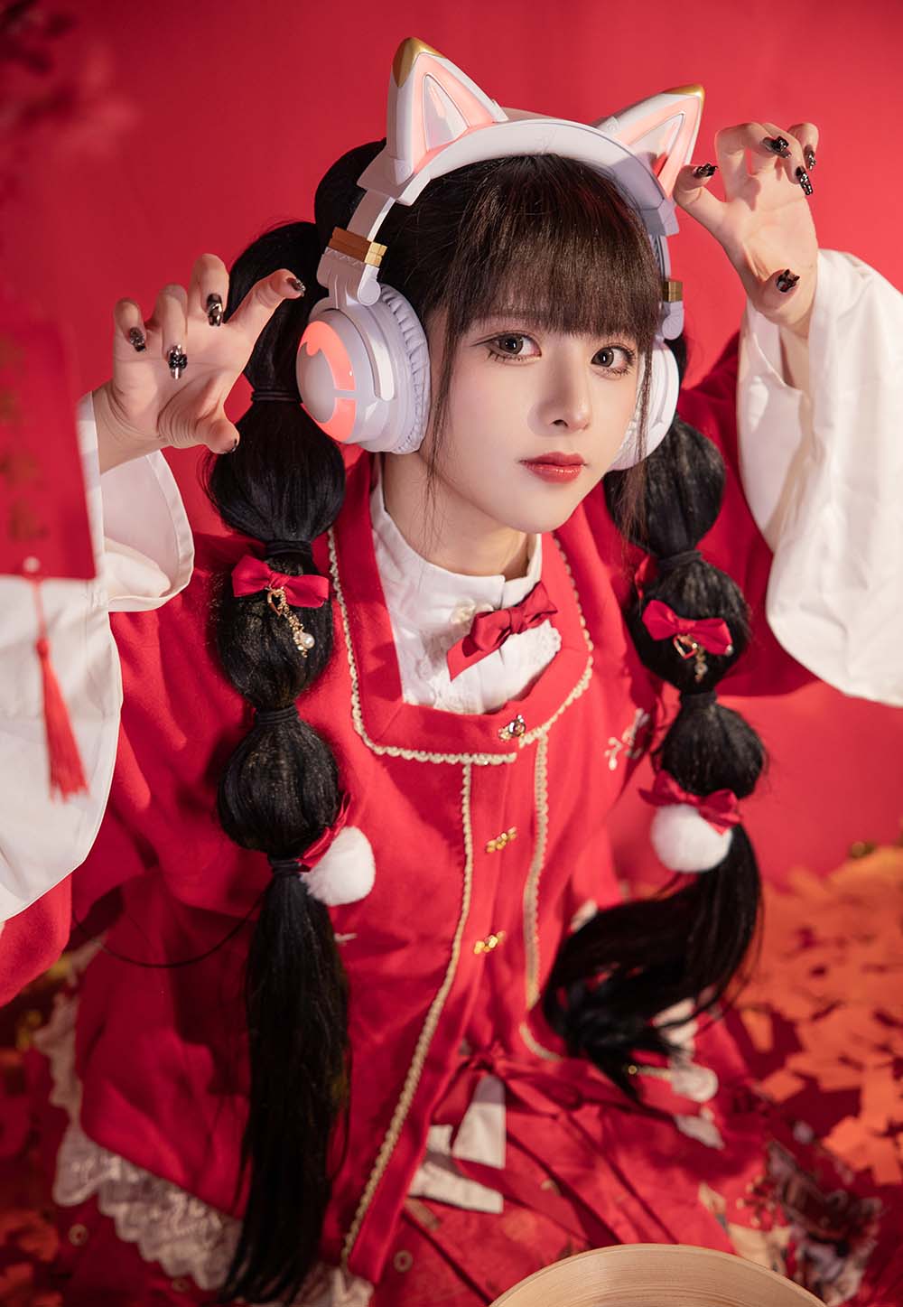 腥味猫罐 – 新年快乐 Cosplay-第1张