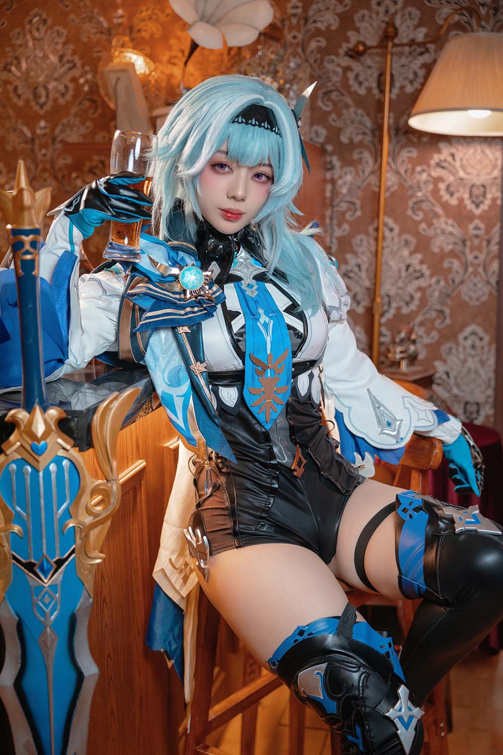 九言 – 优菈 Cosplay-第1张