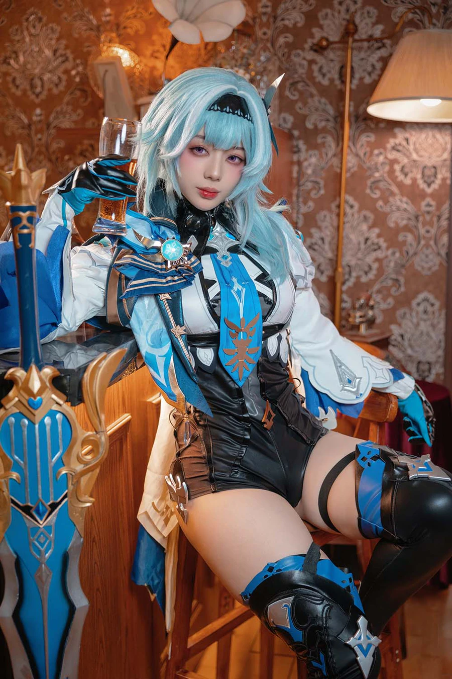 九言 – 优菈 Cosplay-第1张