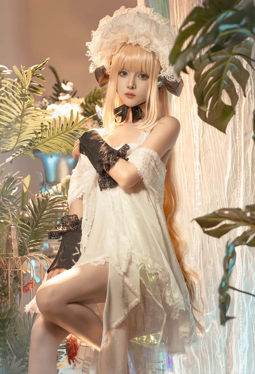 腥味猫罐 – 夜莺 Cosplay-第2张
