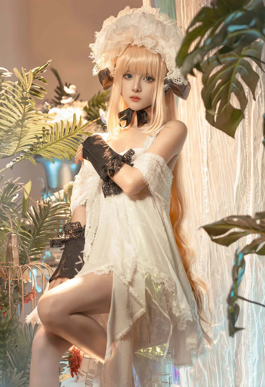 腥味猫罐 – 夜莺 Cosplay-第2张