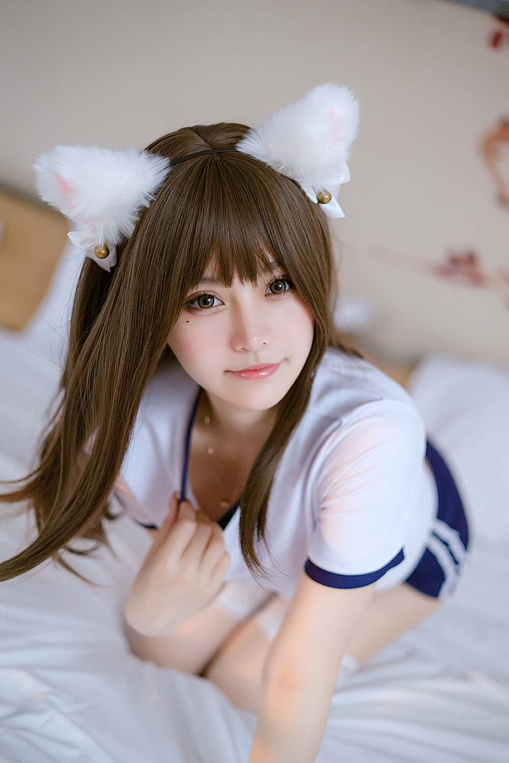 芊芊酱w – 猫耳体操服私房 Cosplay-第1张