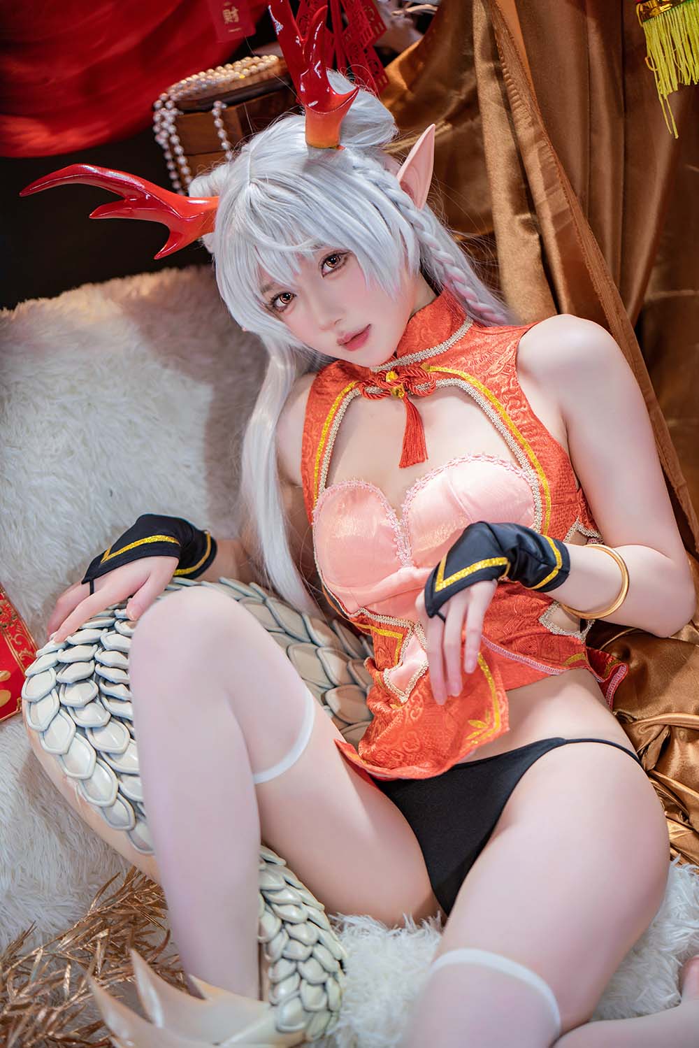 阿包也是兔娘 – 龙妹 Cosplay-第2张
