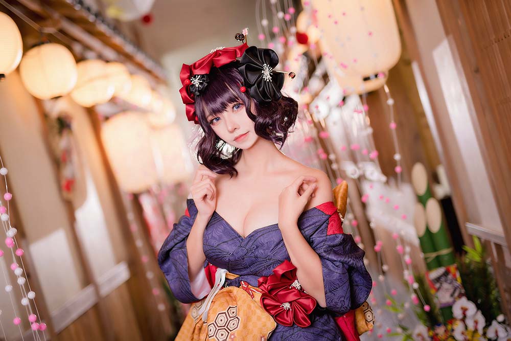 菌烨tako – 葛飾北斎 Cosplay-第1张
