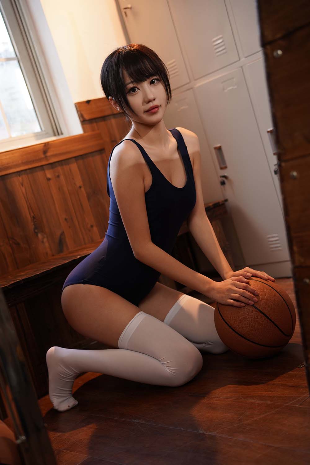 无影喵喵 – 训练室死库水 Cosplay-第1张