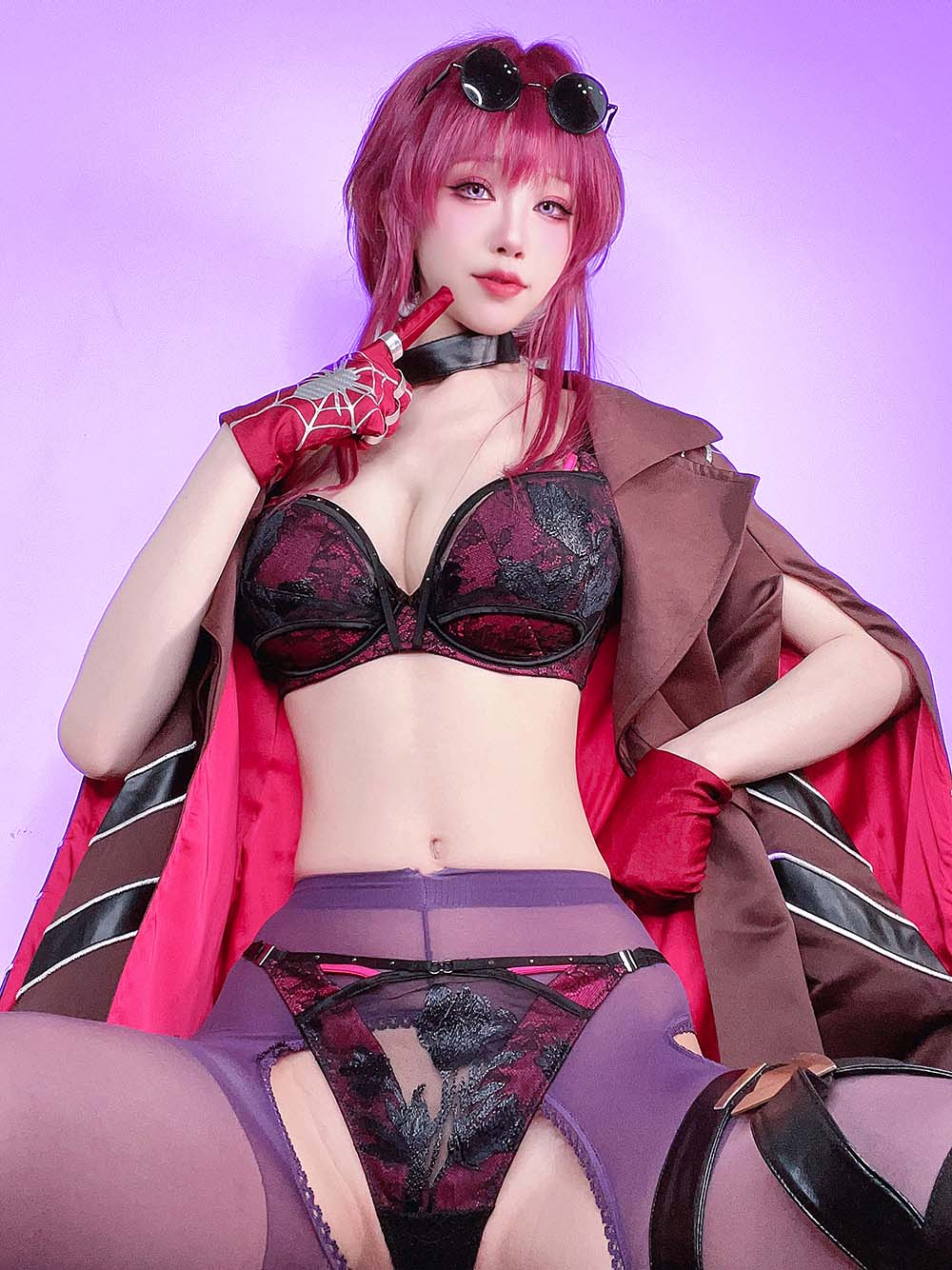 水淼aqua – カフカの下着 Cosplay-第1张