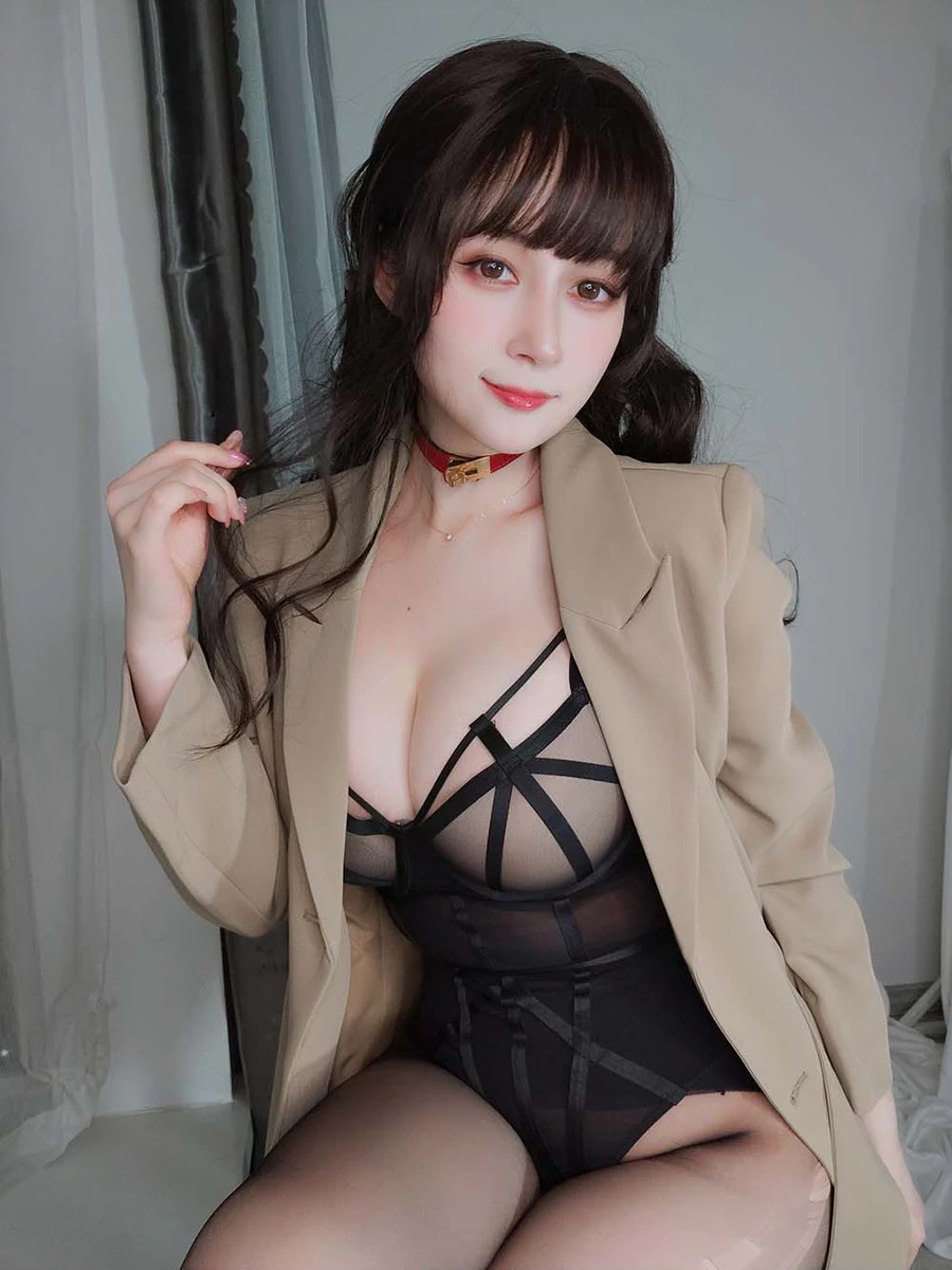 白银 – 黑丝OL情趣 Cosplay-第2张
